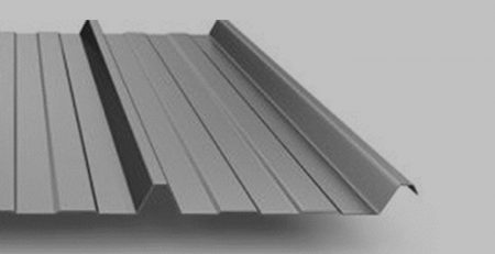 Tôles Nervesco Galvanisées avec dimensions techniques